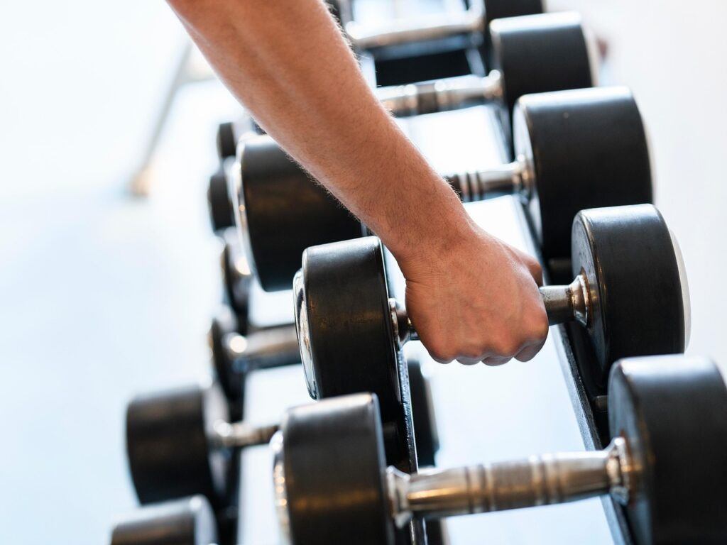 Person doing best exercise to stay fit and healthy at home