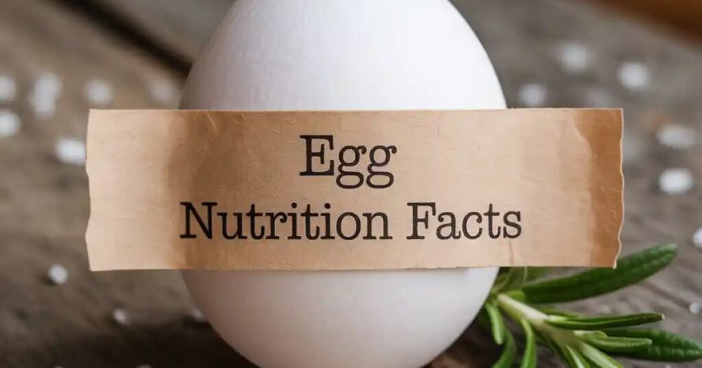 egg nutrition facts